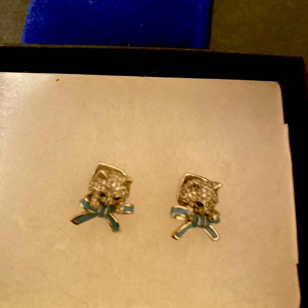 Kate Spade Kitty Earrings